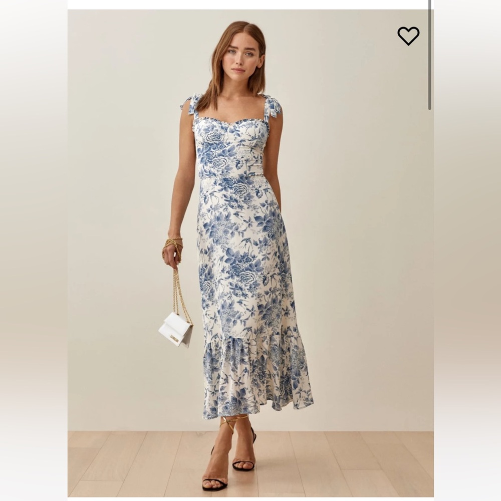 Reformation Nikita dress pompadour